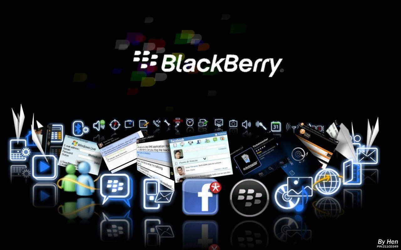 Blackberry Phone Apps Wallpaper