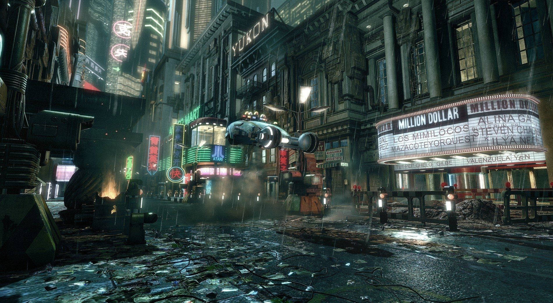 Blade Runner Dystopian Future Cityscape Wallpaper
