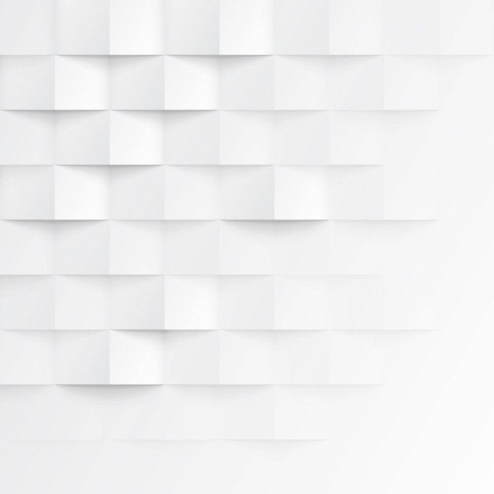 Blank White Square Patterns Wallpaper