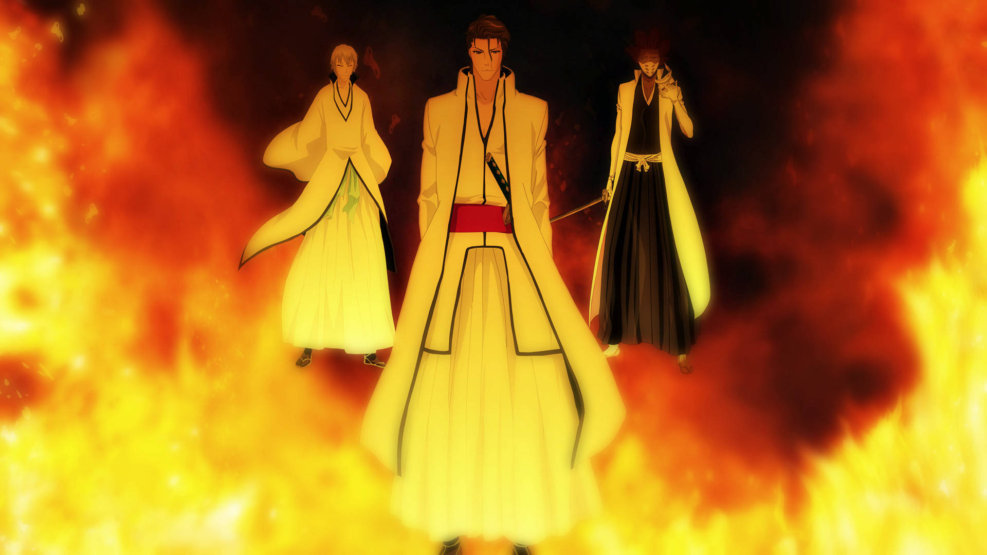 Download free Bleach Anime Gin Aizen Kaname Wallpaper - MrWallpaper.com