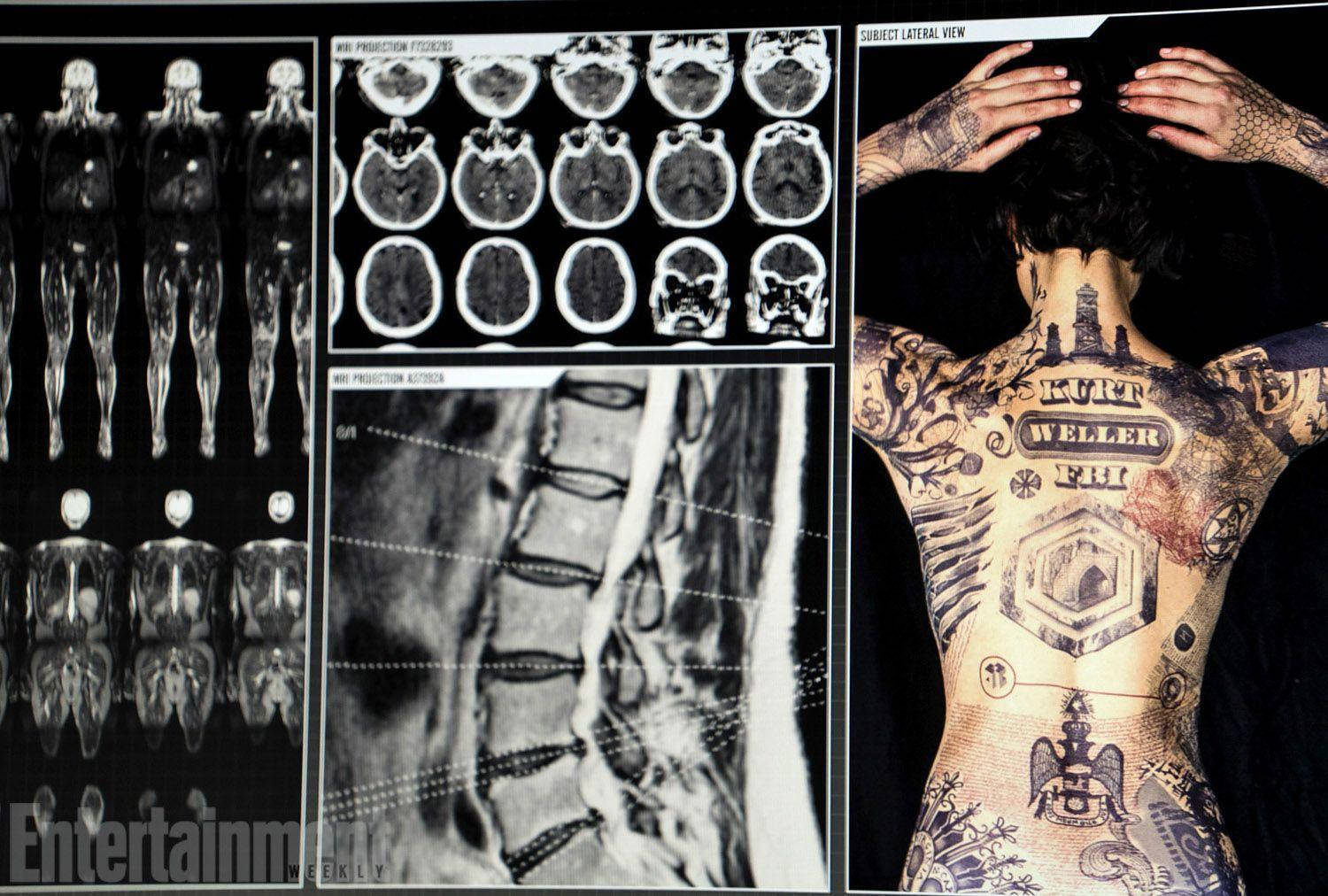Blindspot Jane Doe Tests And Tattoos Wallpaper