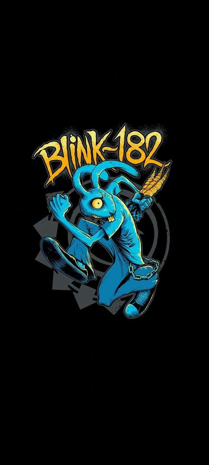 Blink182 Band Logo Artwork Wallpaper
