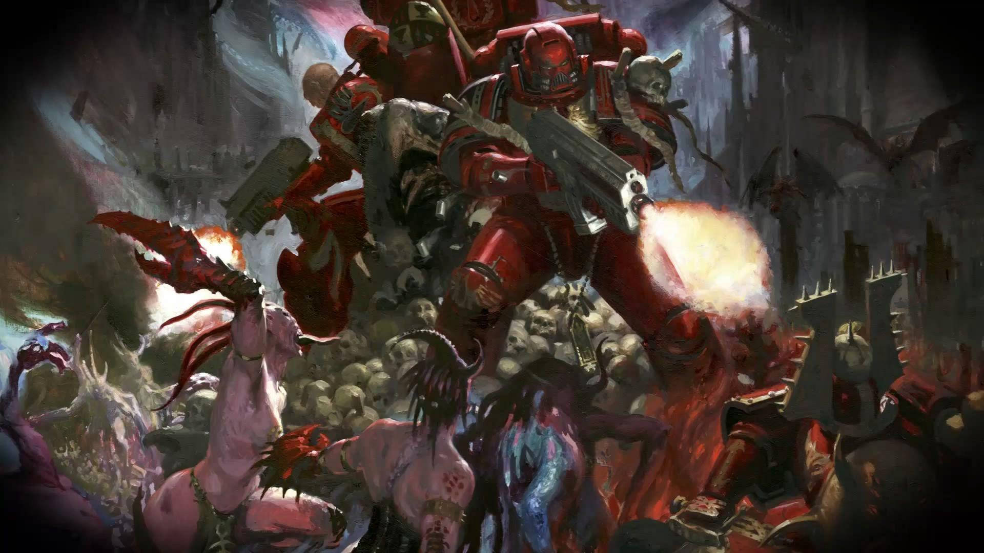 Blood Angels Warhammer 40k Hd Wallpaper