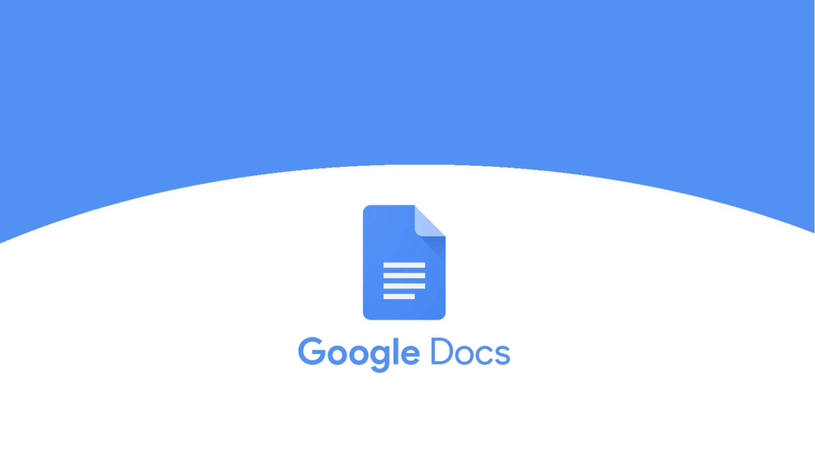 Blue And White Google Docs Wallpaper