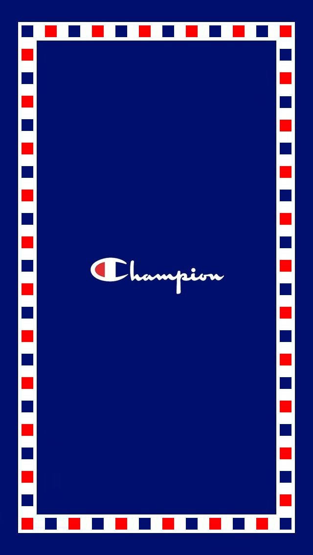 Blue Champion Logo Wallpaper