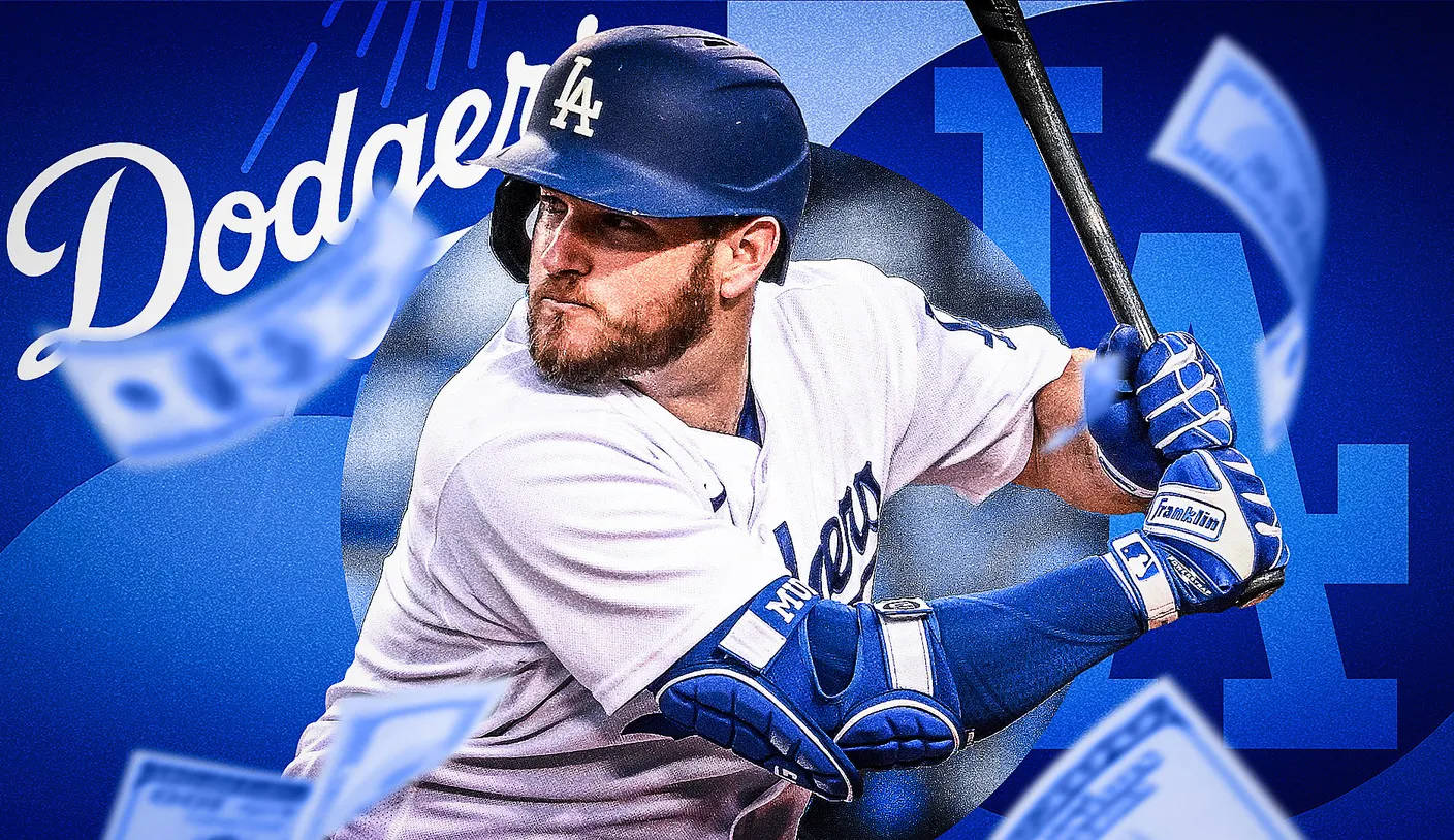 Blue Graphics Max Muncy Wallpaper