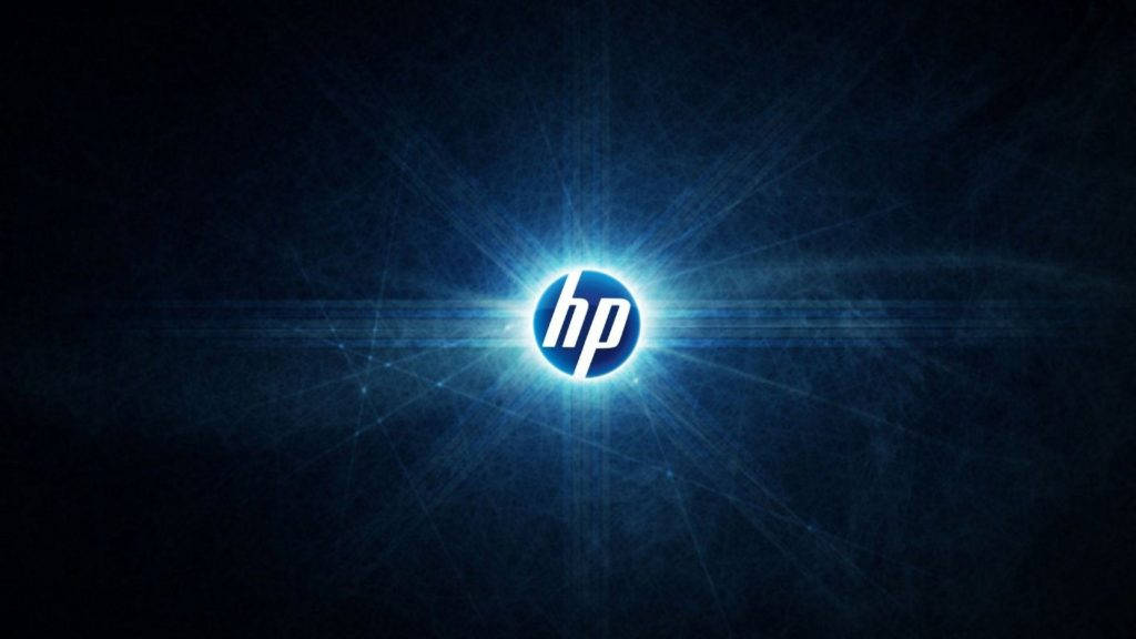 Blue Hp Logo Wallpaper