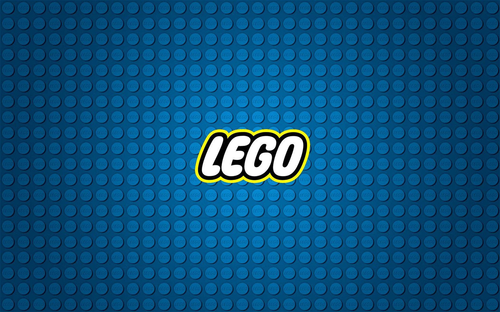 Blue Lego Background Wallpaper