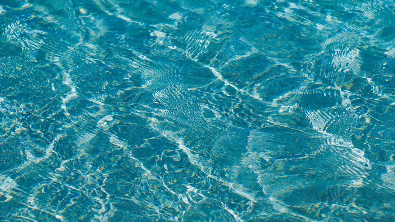 Blue Meets Green In This Modern Teal Aesthetic Laptop Wallpaper