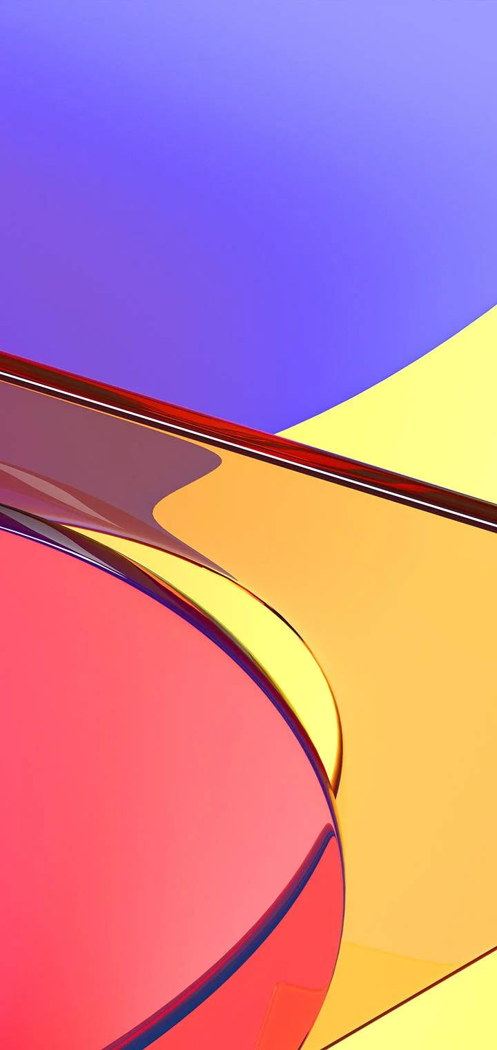 Blue, Red, And Yellow Samsung M31 Wallpaper