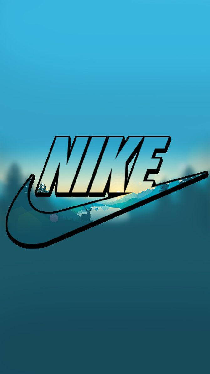 Blue Sunrise Nike Iphone Background Wallpaper