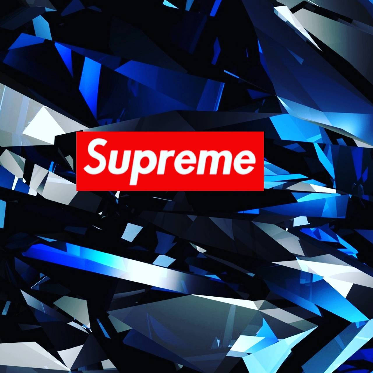 Blue Supreme Abstract Wallpaper