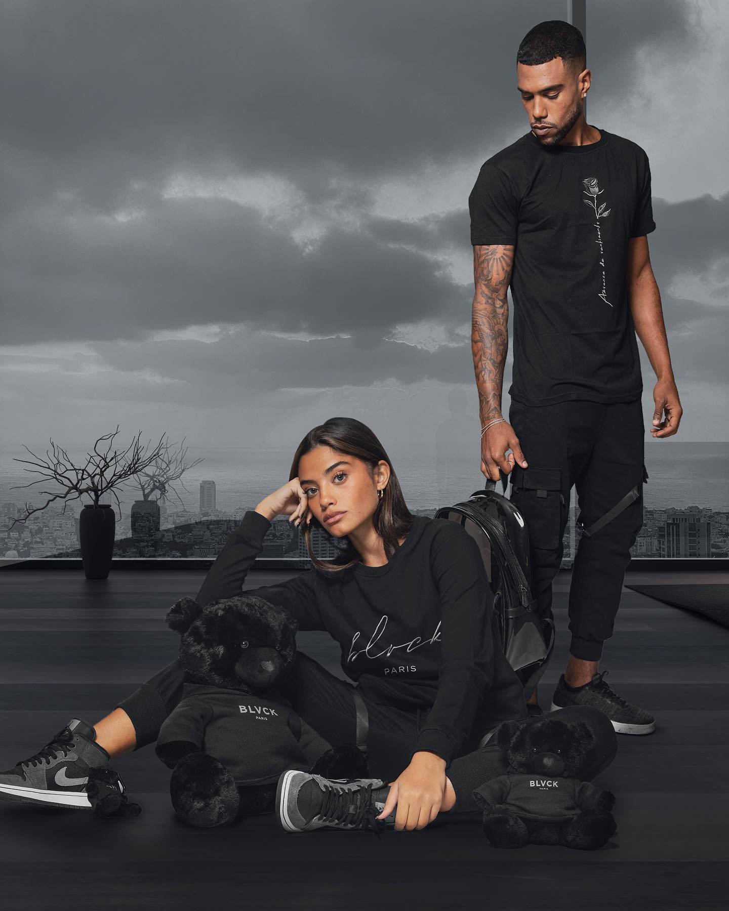 Blvck Paris Matching Couple Wear Wallpaper