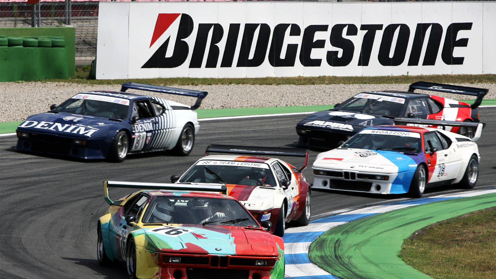 Bmw M1 Motorsport Race Track Wallpaper