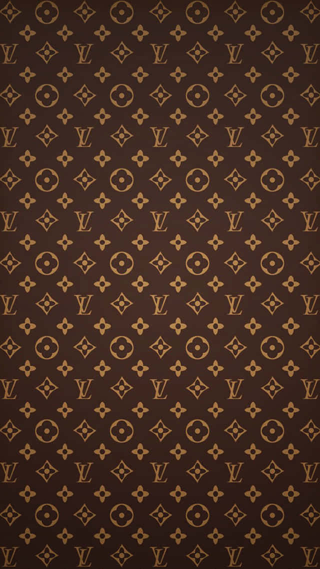 Bold And Stylish Louis Vuitton Pattern Wallpaper