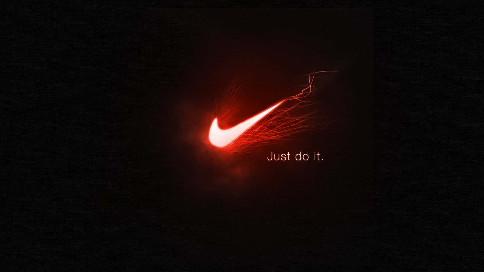 Bold Elegance With Red Nike Sneakers Wallpaper