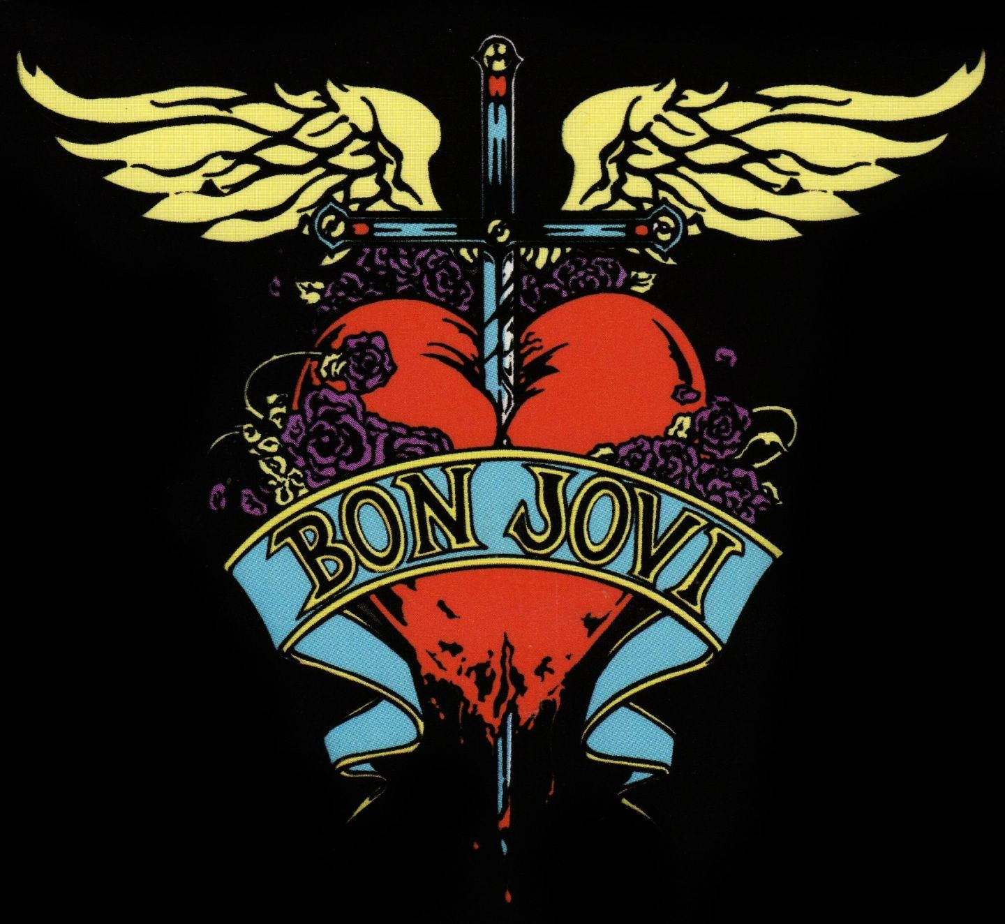 Bon Jovi's Distinctive Band Logo Wallpaper