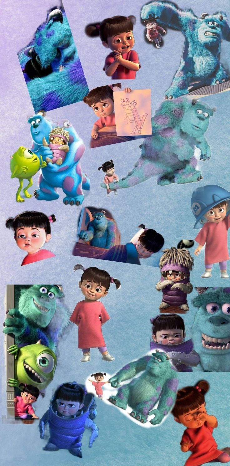 Boo And Friends Of Monsters Inc Wallpaper