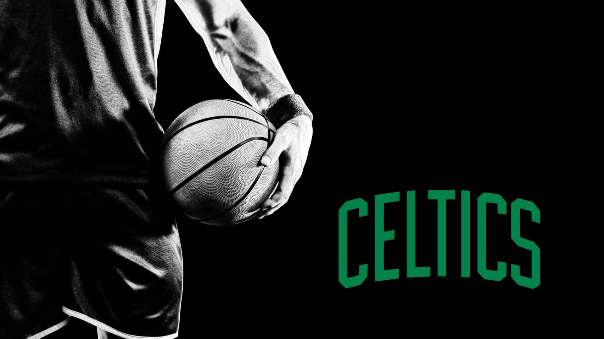 Boston Celtics Cheer On Their Team At A Home Game Wallpaper