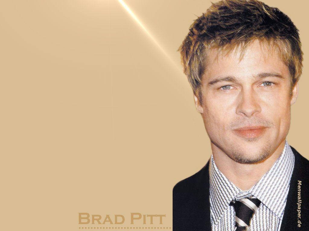 Brad Pitt Cutout Fan Art Wallpaper