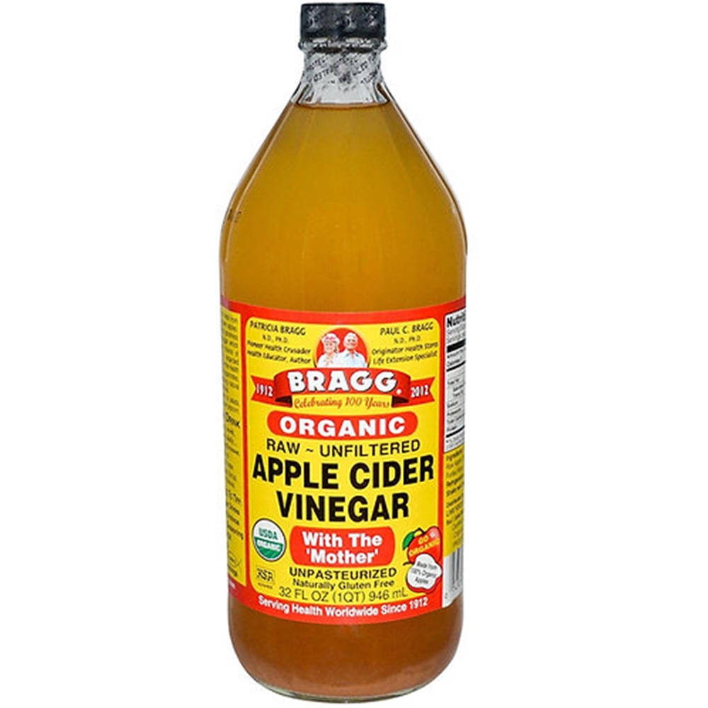 Bragg Organic Apple Cider Vinegar Raw And Unfiltered Wallpaper