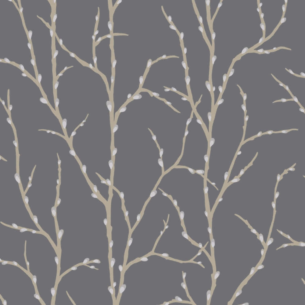 Branches And Buds Digital Artwork Wallpaper
