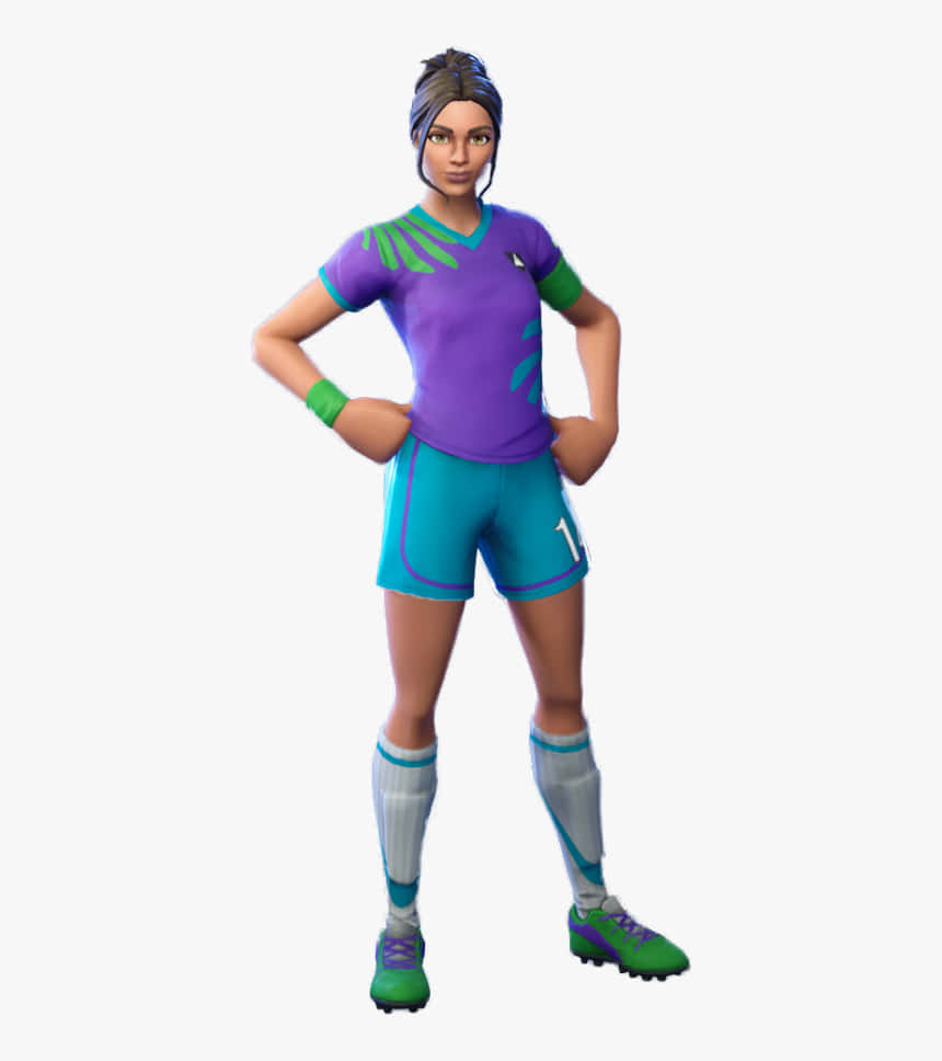 Break The Competition And Take Your Victory With Fortnite Poised Playmaker Wallpaper