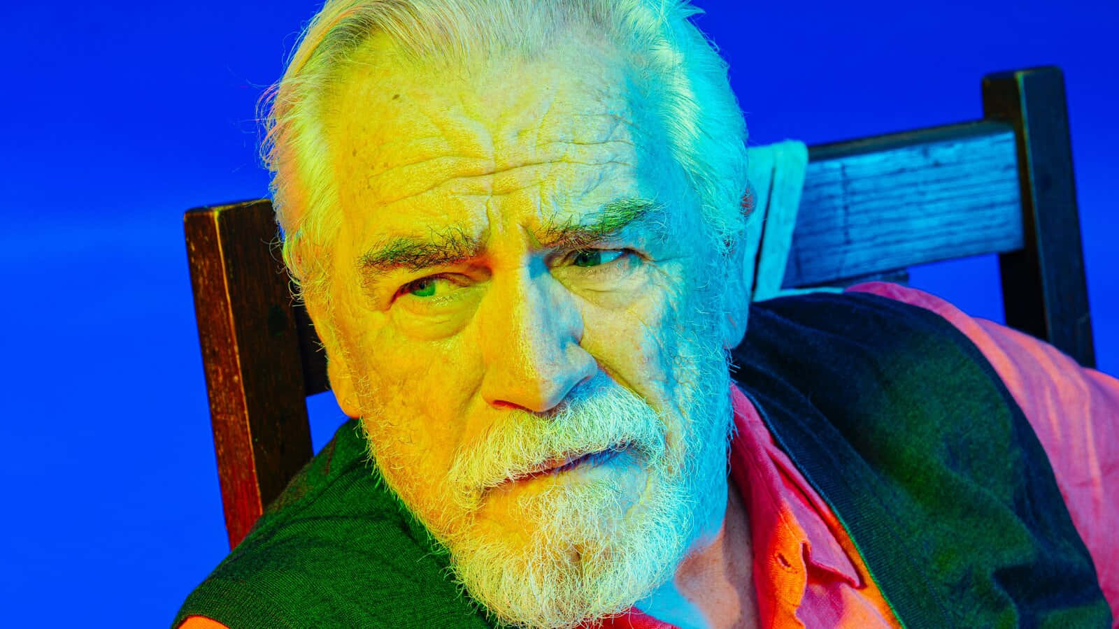 Brian Cox Colorful Portrait Wallpaper