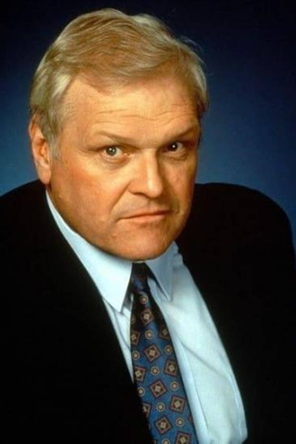 Brian Dennehy Blue Aesthetic Portrait Wallpaper