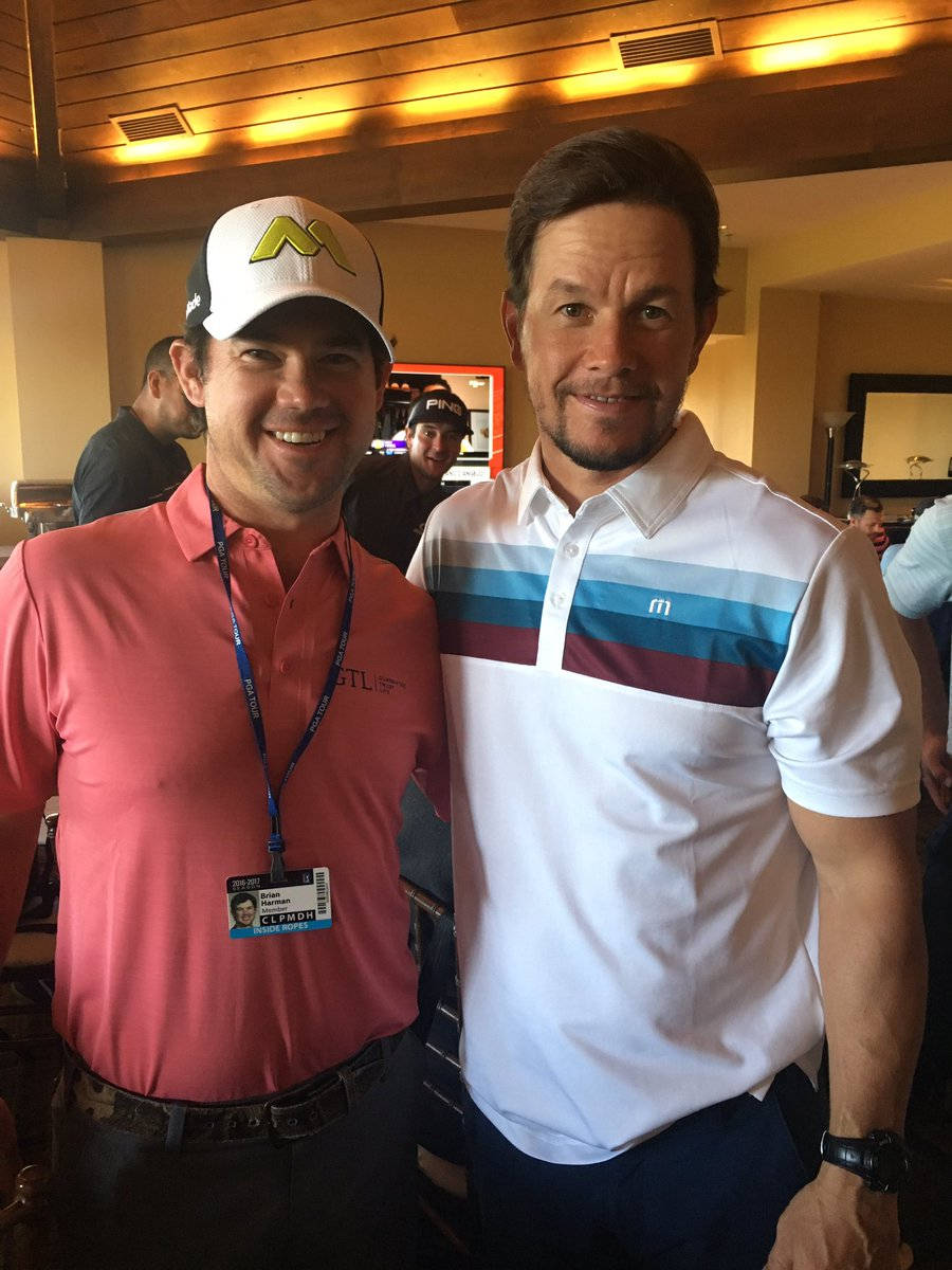 Brian Harman And Mark Wahlberg Wallpaper