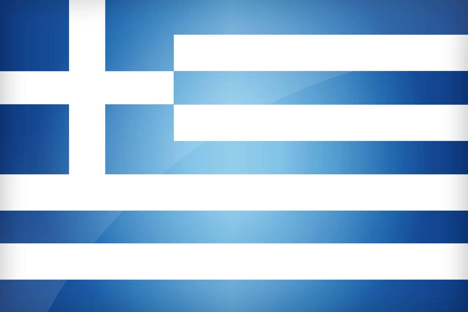 Bright Greek Flag Art Wallpaper