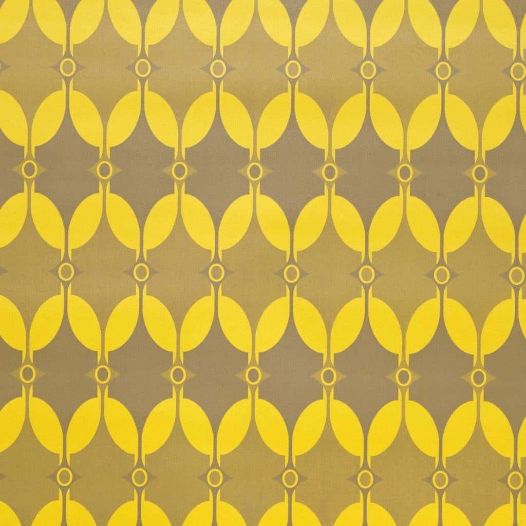 Brighten Up Your Day With Retro Yellow Wallpaper