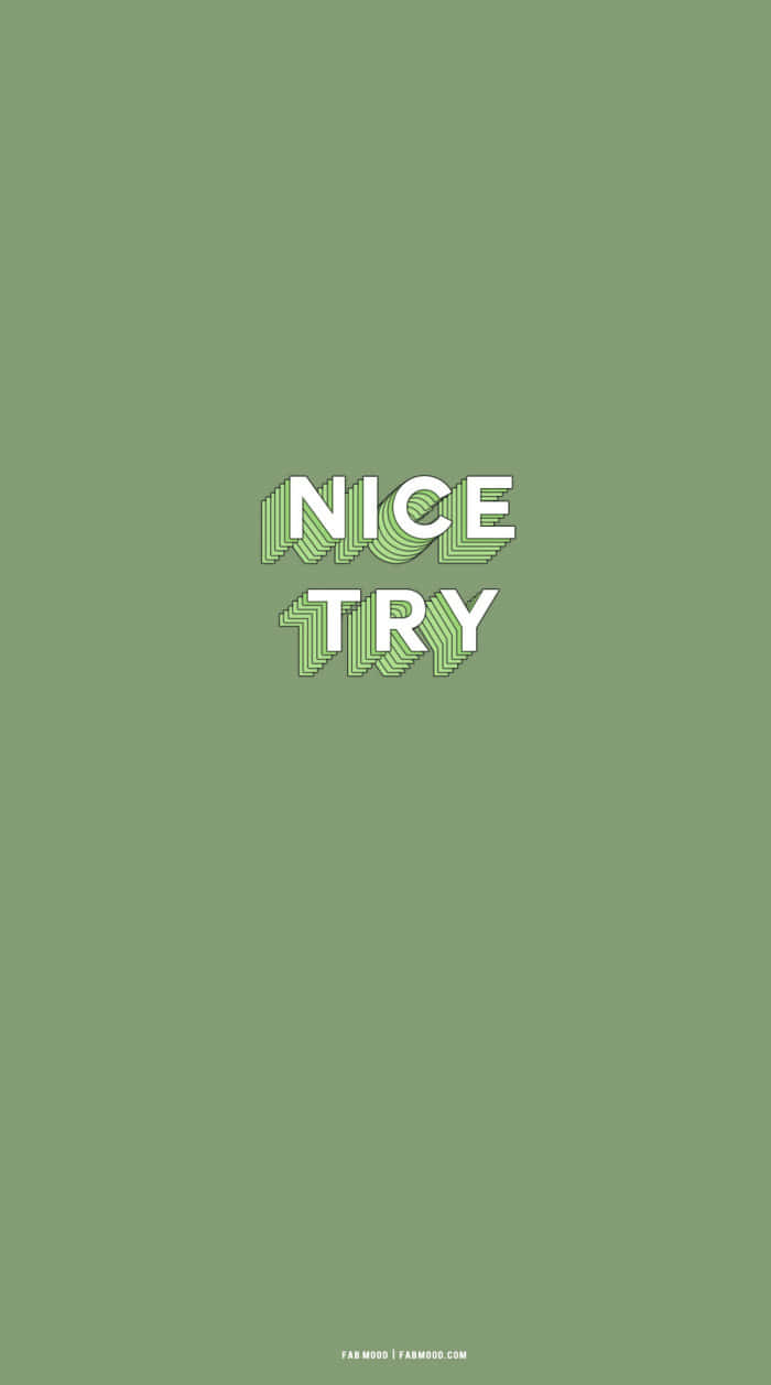 Brighten Up Your Day With The Stylish Olive Green Iphone Wallpaper
