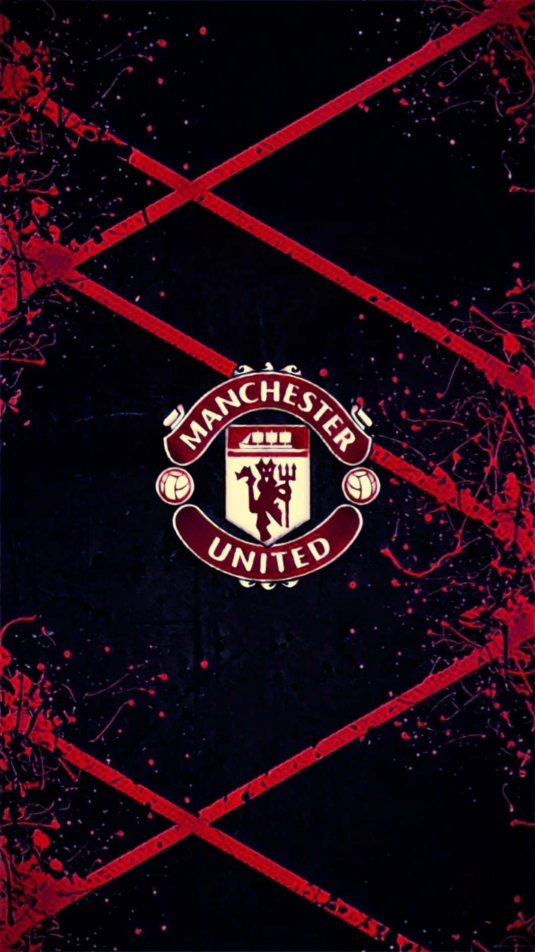 Brighten Your Day With Manchester United Football Club Spirit On Your Iphone Wallpaper
