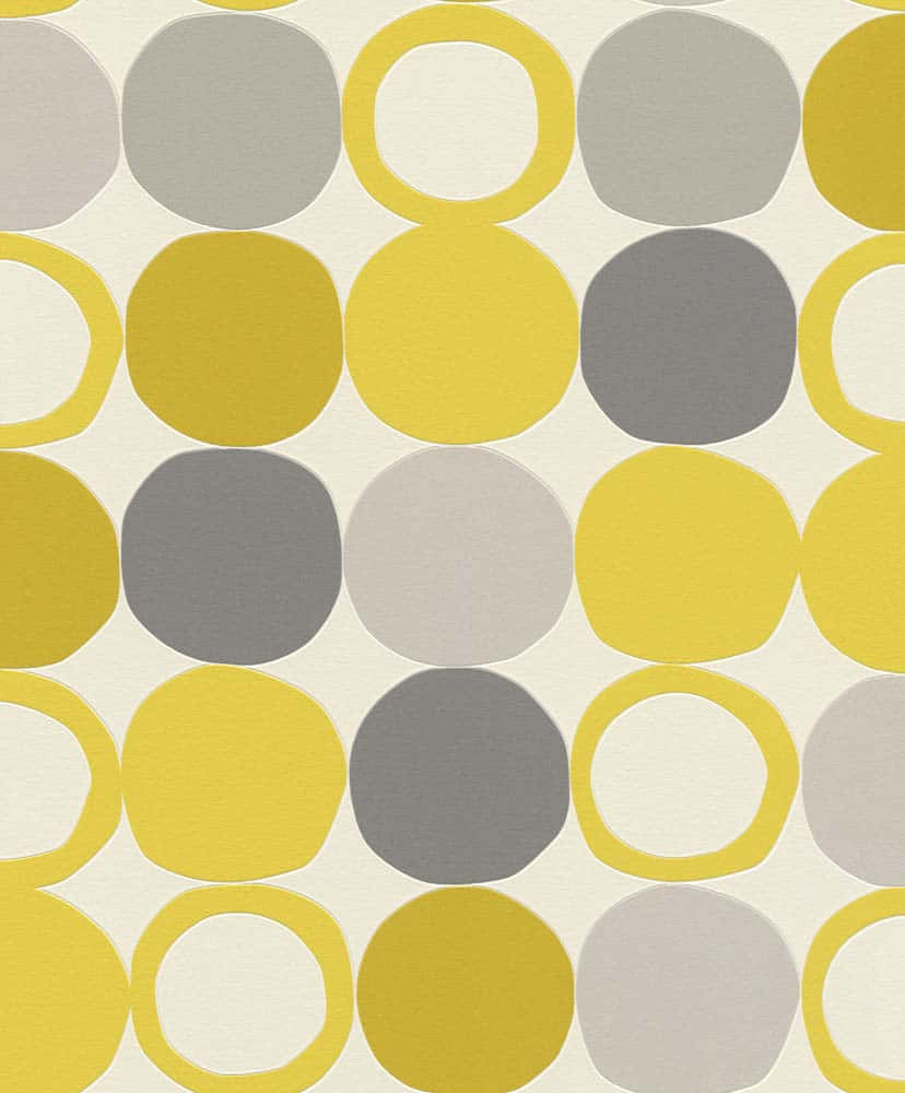 Brighten Your Mood With Retro Yellow Wallpaper