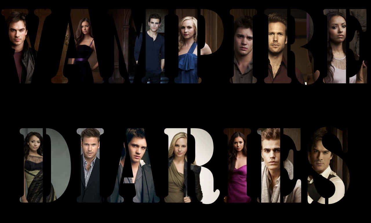 Bring The Magic Of Mystic Falls To Your Desktop With This Vampire Diaries Desktop Wallpaper! Wallpaper