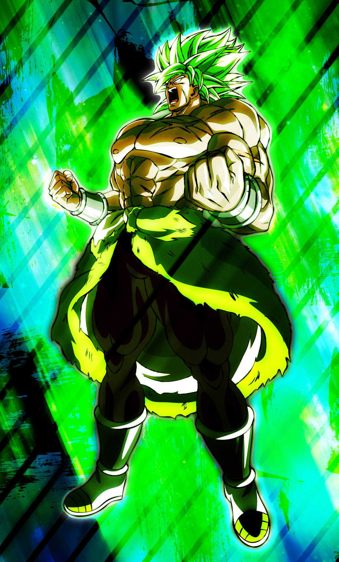 Broly Power Charge Wallpaper