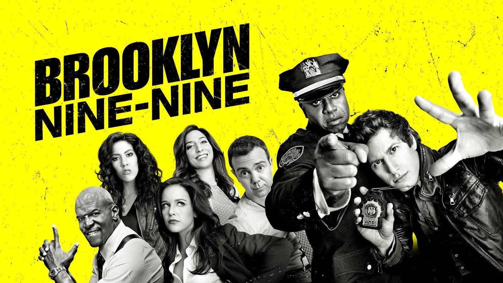 Brooklyn Nine Nine Cast Photo Shoot Wallpaper