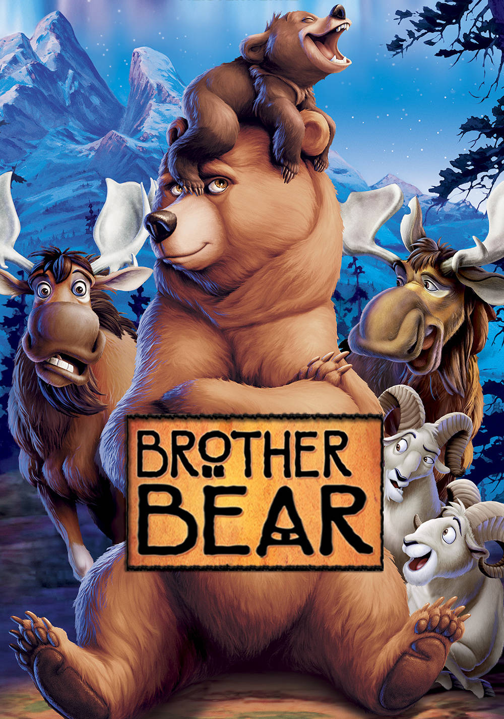 Brother Bear Movie Poster Wallpaper
