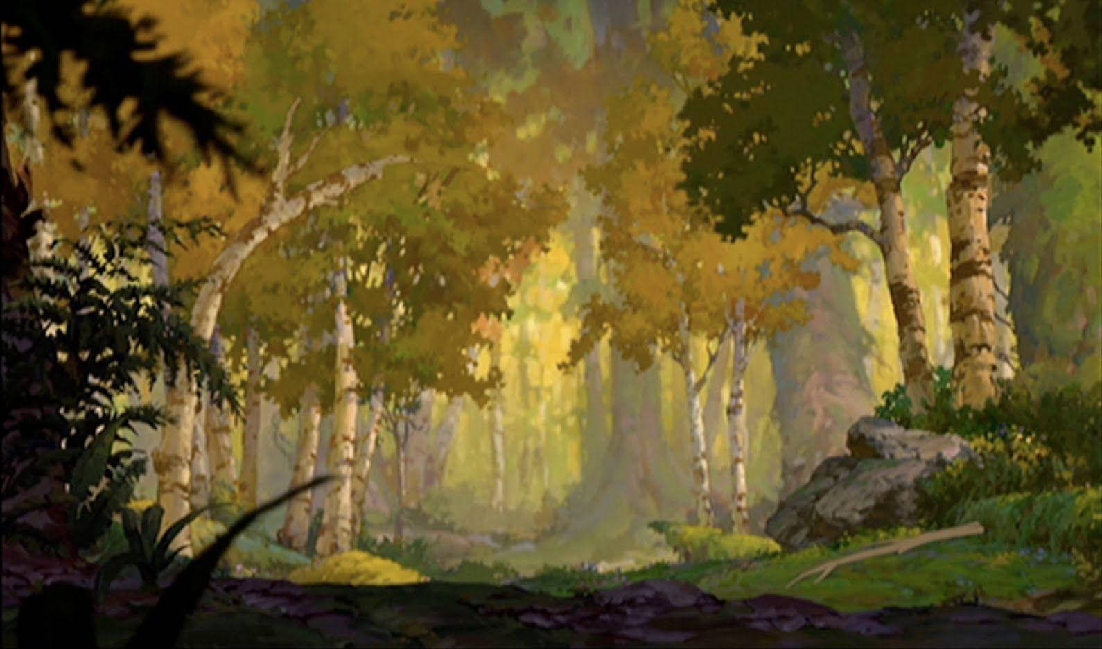 Brother Bear Peaceful Forest Wallpaper