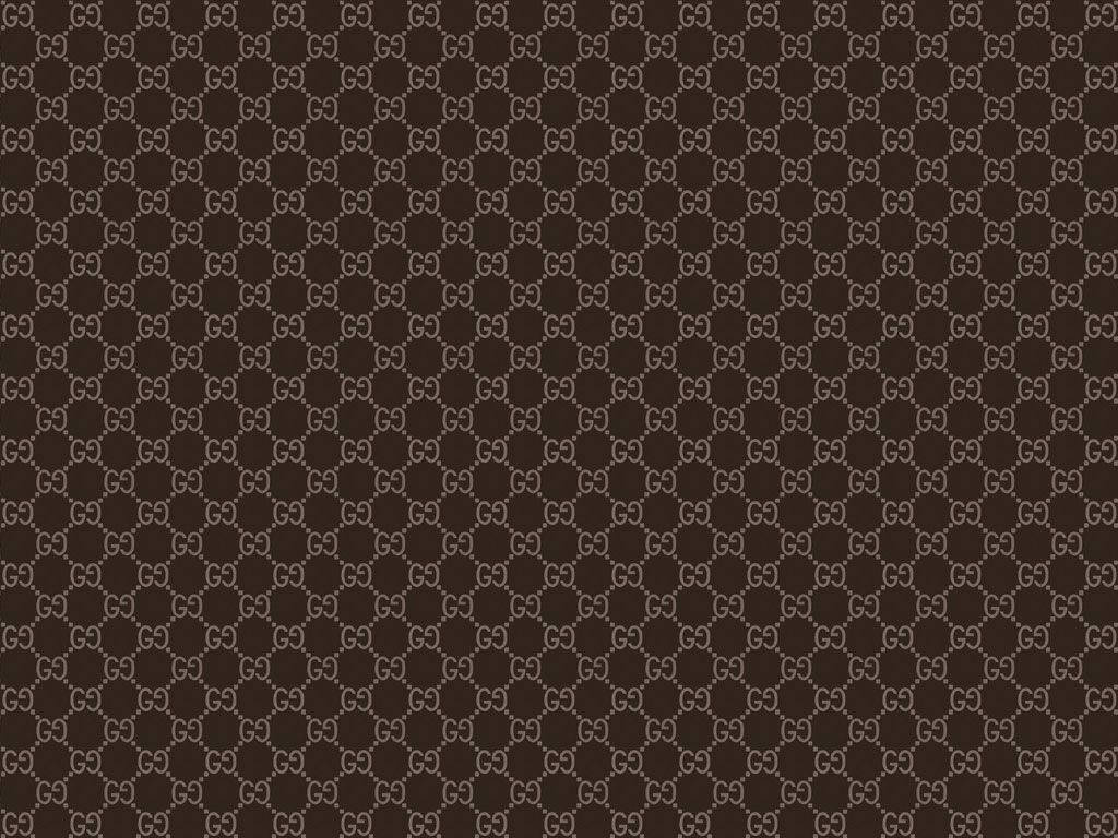 Brown Diamond Gucci Pattern Wallpaper