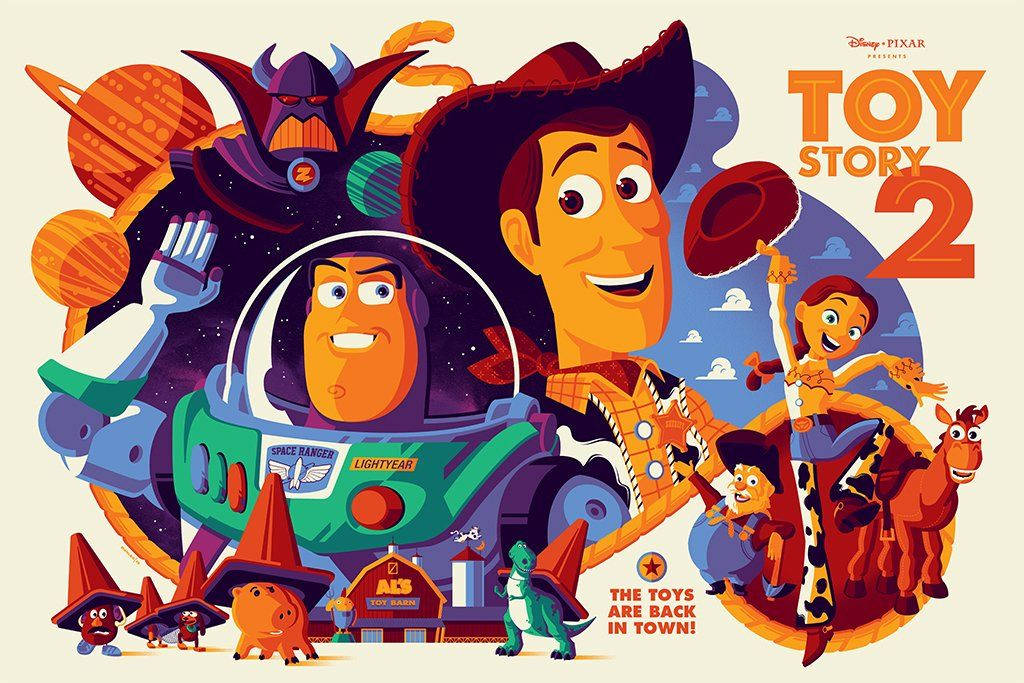 Brown Digital Art Toy Story 2 Wallpaper