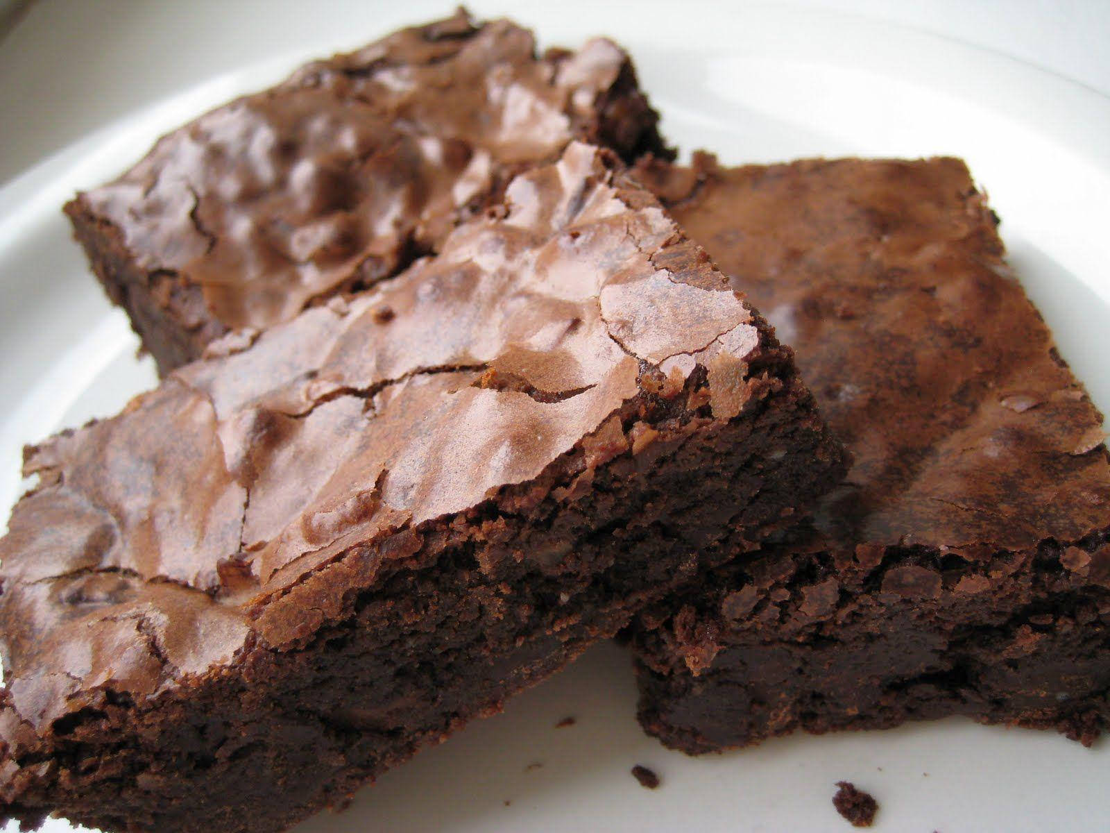Brownies With Choco Crust Wallpaper