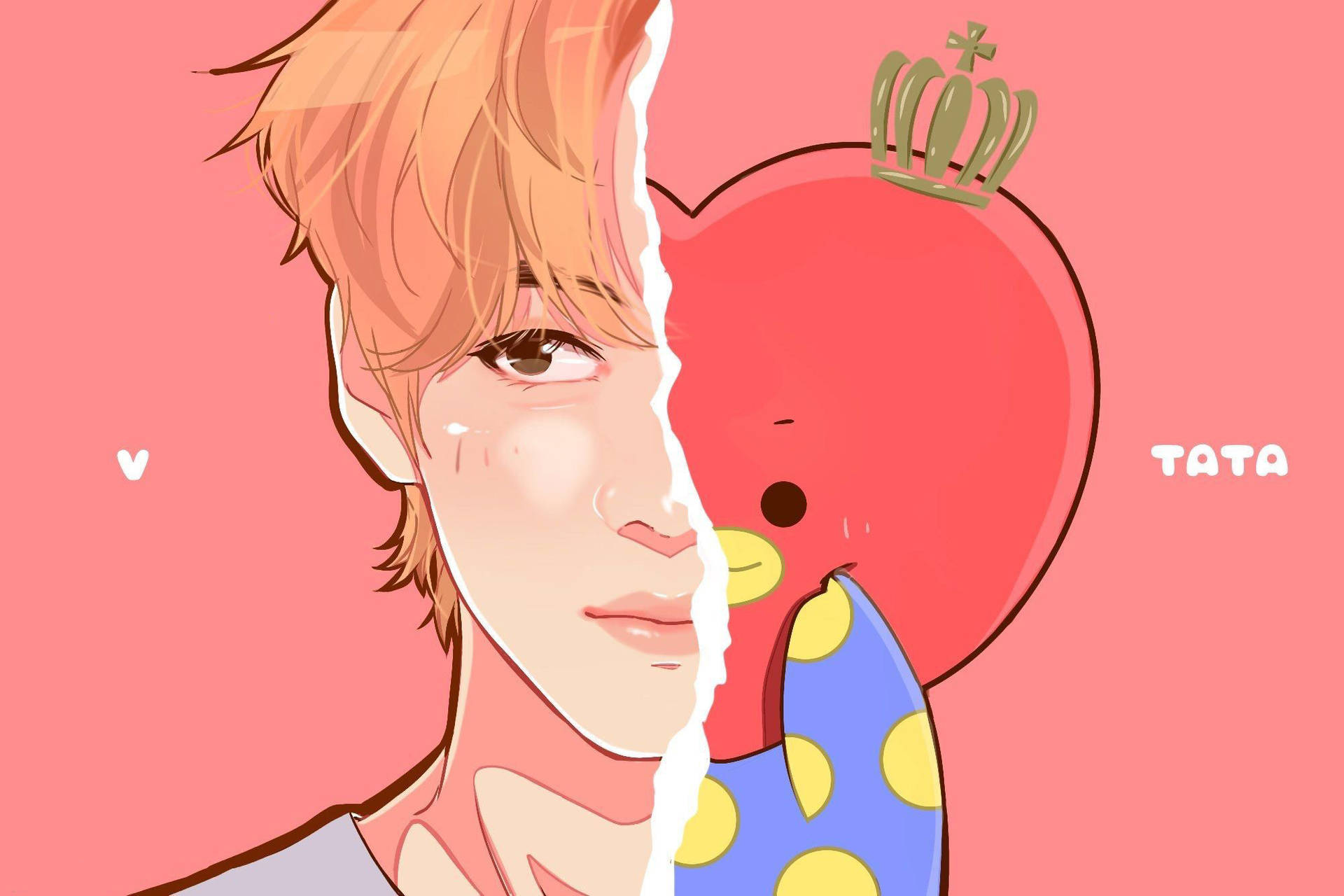 Download free Bt21 Tata Bts V Wallpaper - MrWallpaper.com