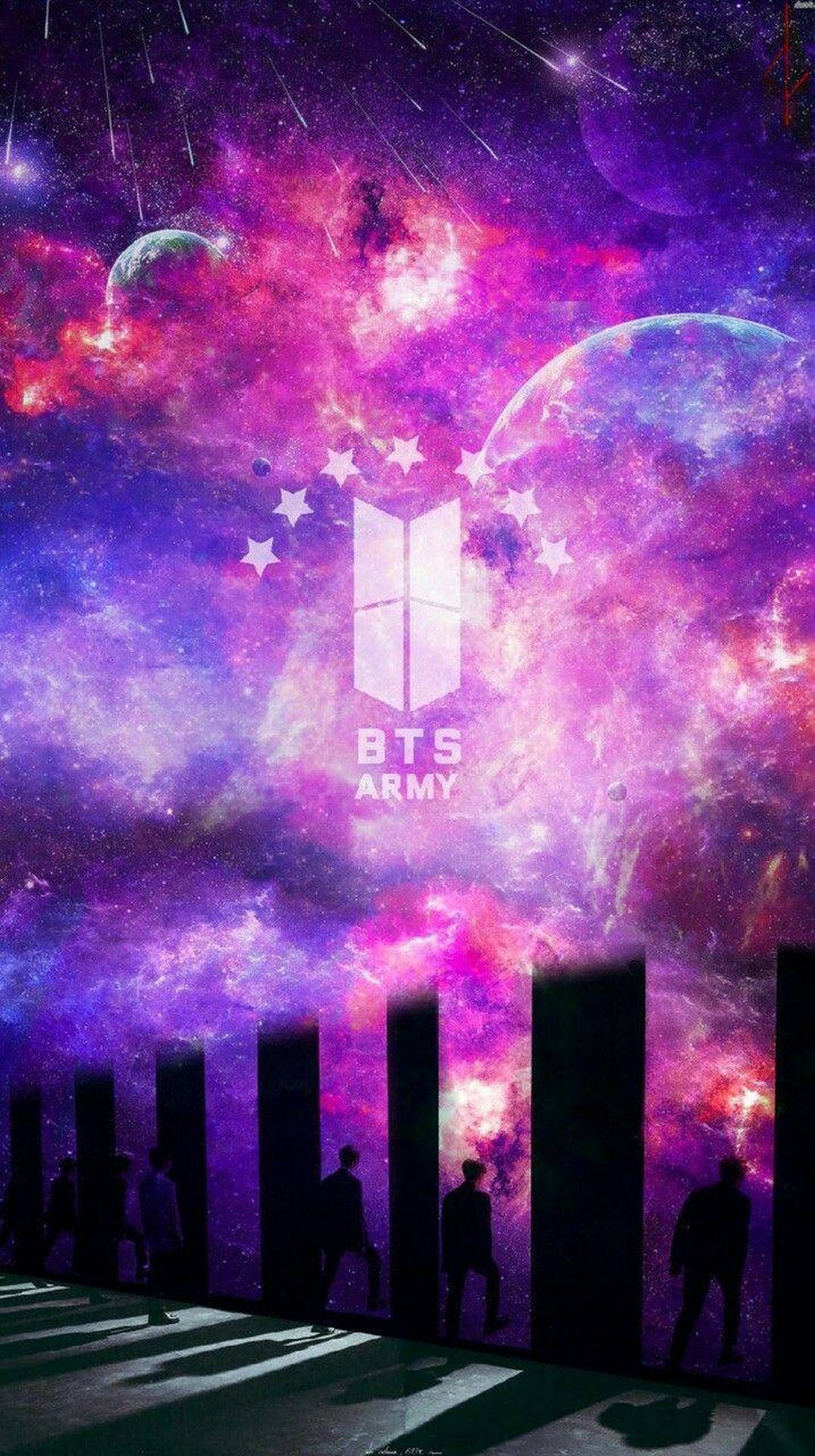 BTS army by Btsshiny, bts army logo HD phone wallpaper | Pxfuel