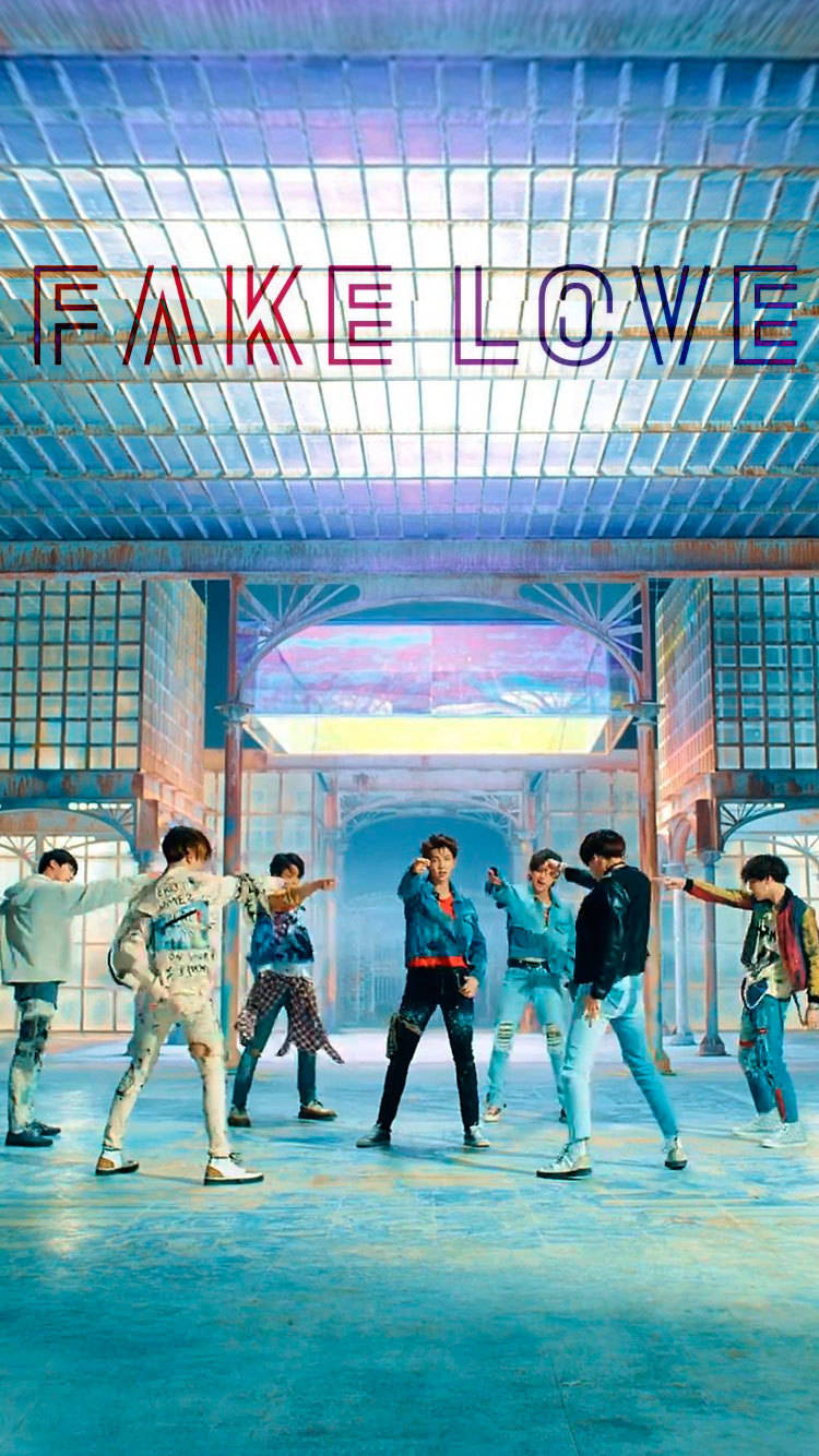Bts Fake Love Group Wallpaper
