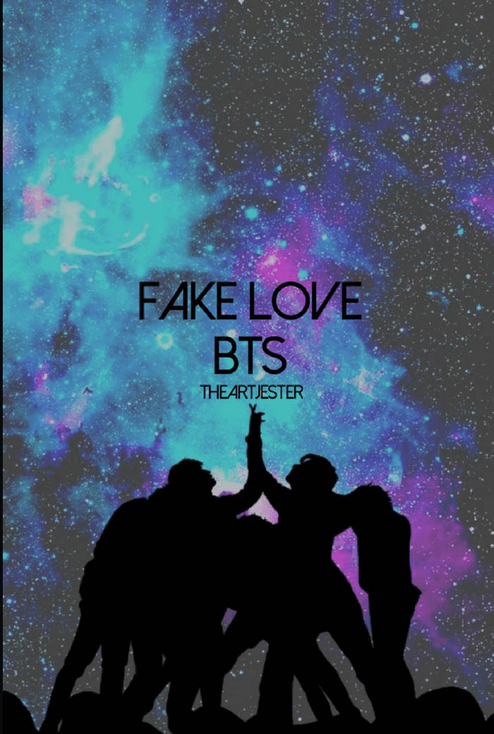 Bts Galaxy Fake Love Wallpaper