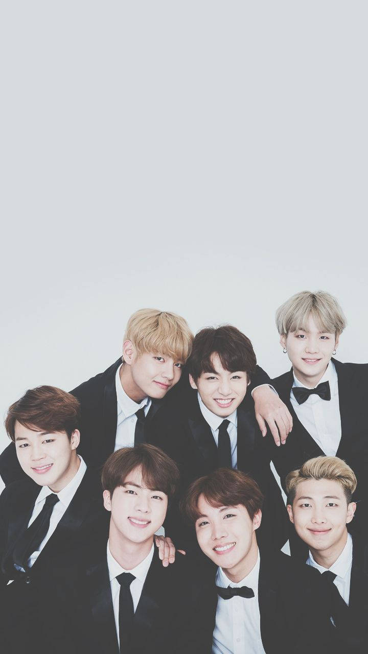 Bts In Black Suits, Making An Impression Wallpaper