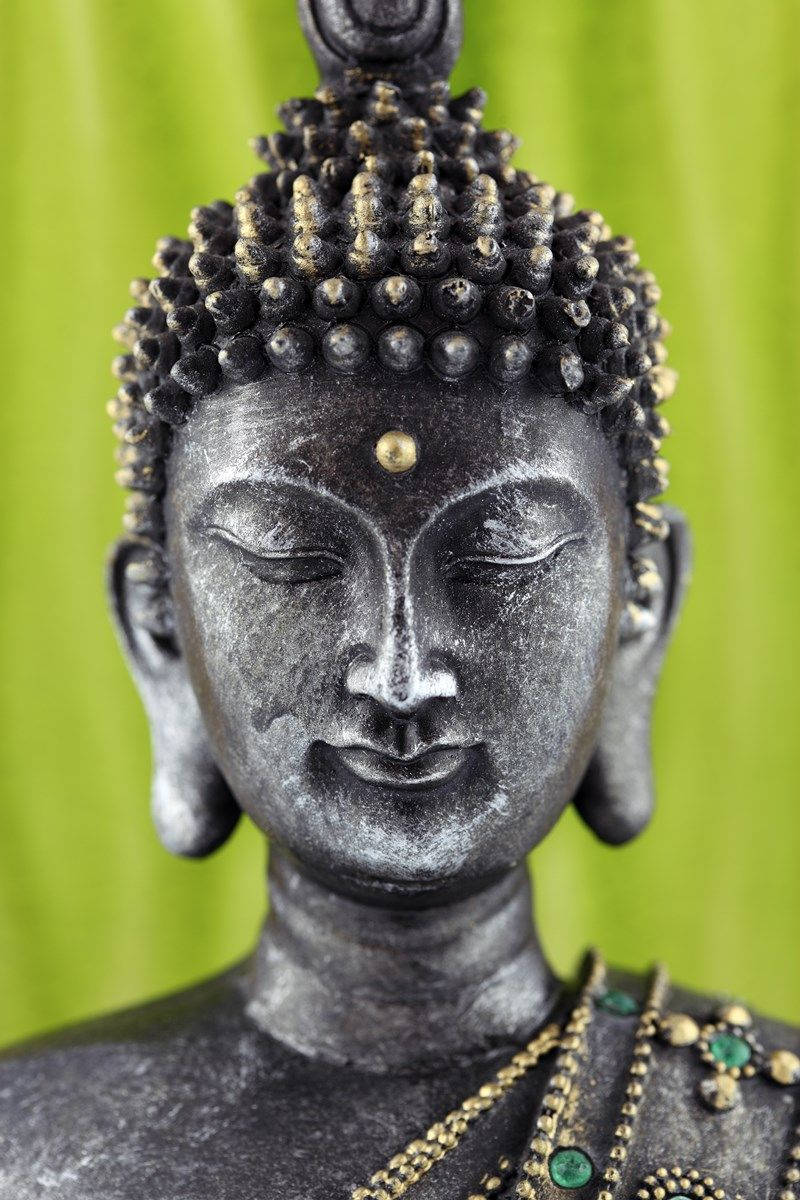 Buddha 3d Grey Statue Wallpaper