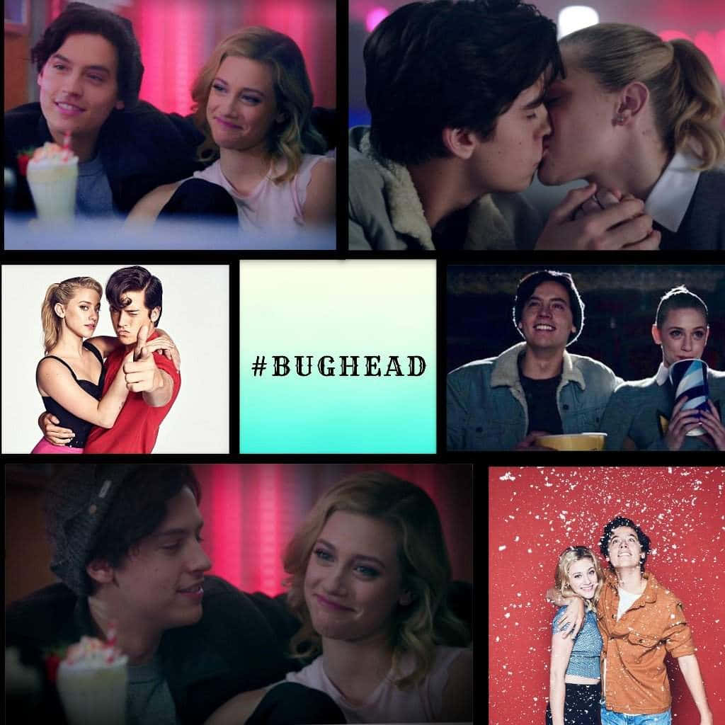 Bughead Collage Riverdale Moments Wallpaper